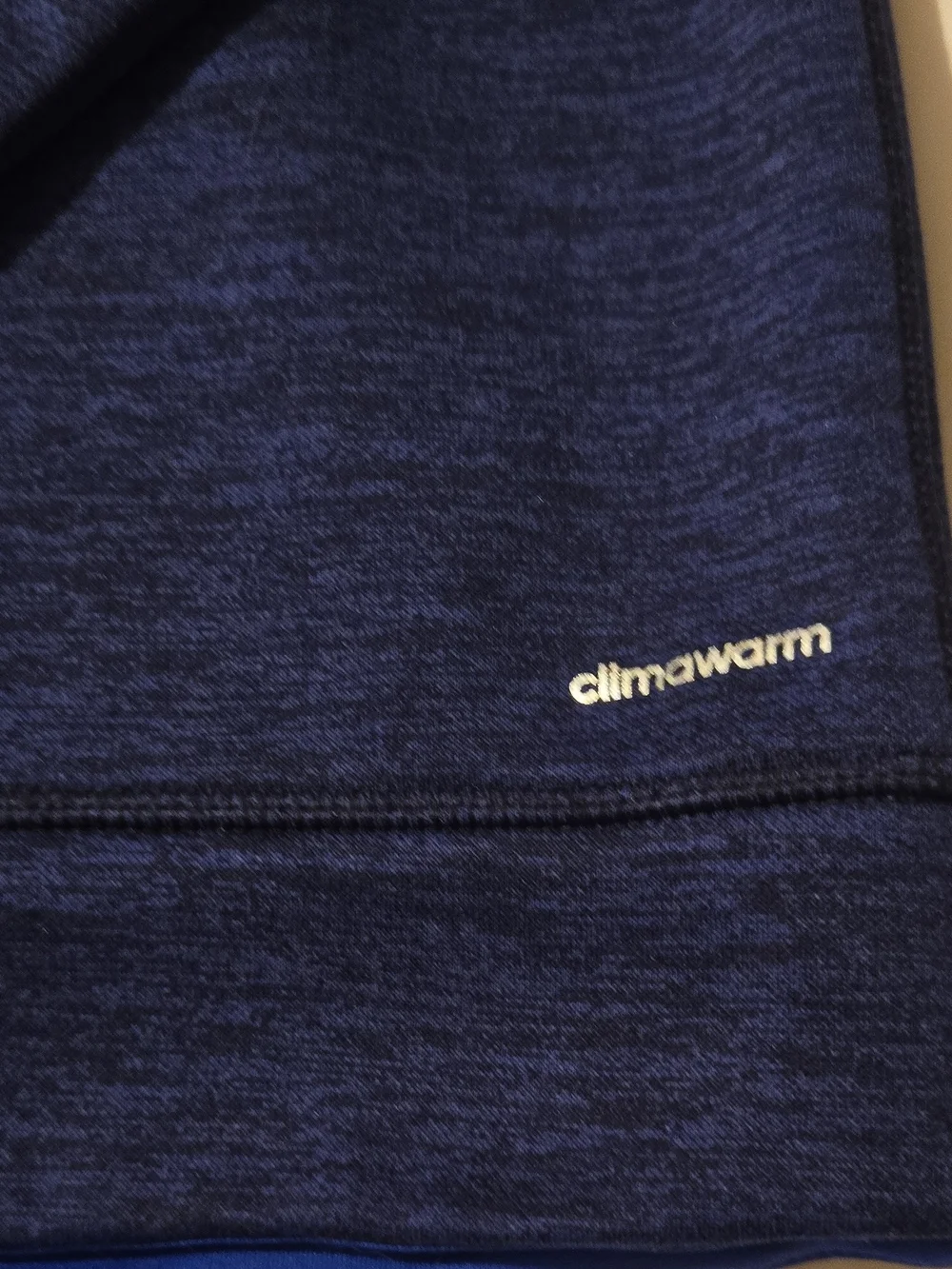 adidas Men's Blue Pullover Hoodie